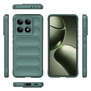 Forcell Xiaomi 14T 5G Magic Shield Θήκη Σιλικόνης - Green