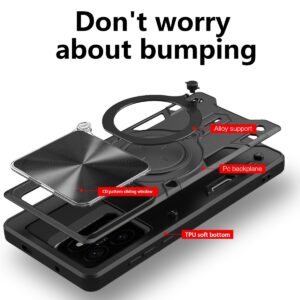 Forcell Xiaomi 14T Pro 5G Camshield Magnetic Holder Θήκη Σκληρή - Black