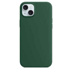 Forcell iPhone 15 Plus Soft Touch Θήκη Σιλικόνης - Green