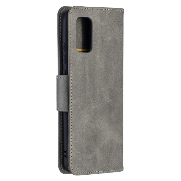 Tel1 Samsung Galaxy A02s / A03s Flip Case Θήκη Βιβλίο - Grey