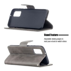 Tel1 Samsung Galaxy A02s / A03s Flip Case Θήκη Βιβλίο - Grey