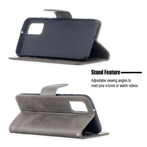 Tel1 Samsung Galaxy A02s / A03s Flip Case Θήκη Βιβλίο - Grey