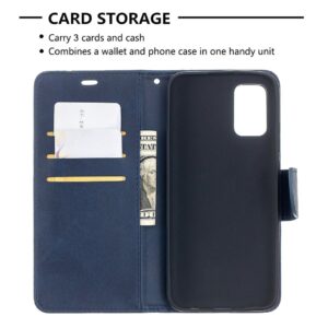 Tel1 Samsung Galaxy A02s / A03s Flip Case Θήκη Βιβλίο - Blue