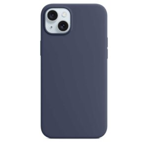 Forcell iPhone 15 Plus Soft Touch Θήκη Σιλικόνης - Navy