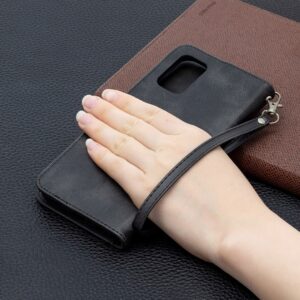 Tel1 Samsung Galaxy A02s / A03s Flip Case Θήκη Βιβλίο - Black