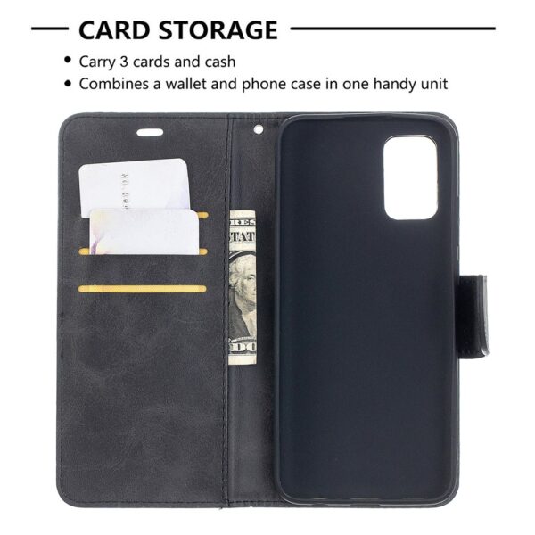 Tel1 Samsung Galaxy A02s / A03s Flip Case Θήκη Βιβλίο - Black