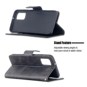 Tel1 Samsung Galaxy A02s / A03s Flip Case Θήκη Βιβλίο - Black