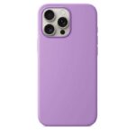 Forcell iPhone 16 Pro Soft Touch Θήκη Σιλικόνης - Purple