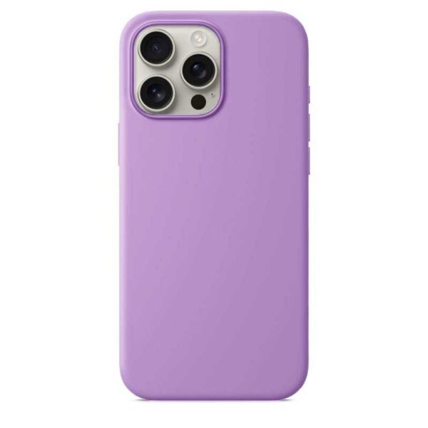 Forcell iPhone 16 Pro Soft Touch Θήκη Σιλικόνης - Purple