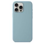 Forcell iPhone 16 Pro Soft Touch Θήκη Σιλικόνης - Light Blue