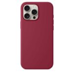 Forcell iPhone 16 Pro Soft Touch Θήκη Σιλικόνης - Bordeaux