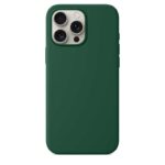 Forcell iPhone 16 Pro Soft Touch Θήκη Σιλικόνης - Green