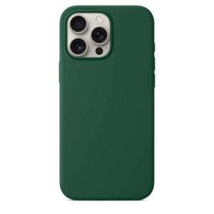 Forcell iPhone 16 Pro Soft Touch Θήκη Σιλικόνης - Green
