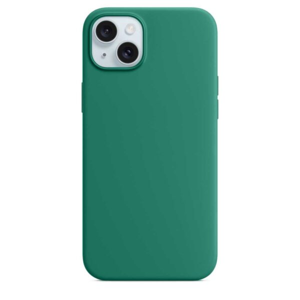Forcell iPhone 15 Plus Soft Touch Θήκη Σιλικόνης - Turquoise