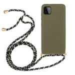 Forcell Samsung Galaxy A22 5G Wheat Straw Material Θήκη Σιλικόνης - Army Green