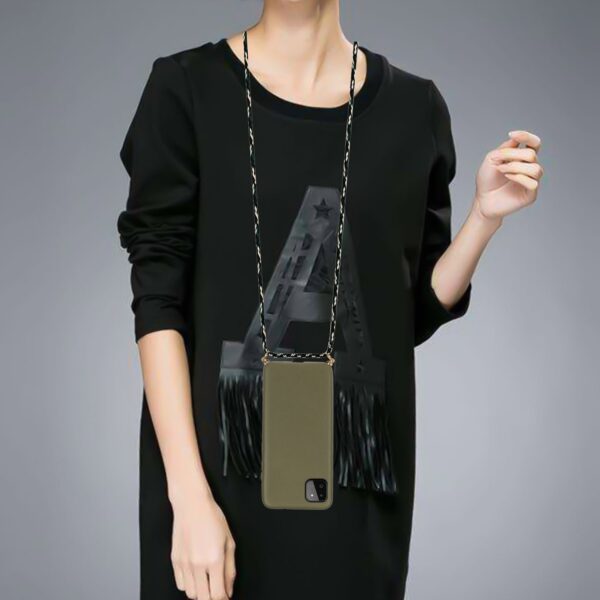 Forcell Samsung Galaxy A22 5G Wheat Straw Material Θήκη Σιλικόνης - Army Green