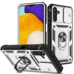 Forcell Samsung Galaxy A13 5G / 04s Sliding Camera Holder Θήκη Σκληρή - White