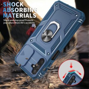 Forcell Samsung Galaxy A13 5G Sliding Camera Holder Θήκη Σκληρή - Blue