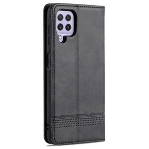 AZNS Samsung Galaxy A22 4G / M32 4G Magnetic Horizontal Flip Θήκη Βιβλίο - Black
