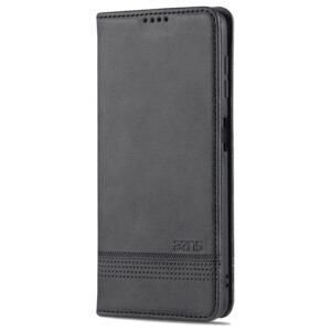 AZNS Samsung Galaxy A22 4G / M32 4G Magnetic Horizontal Flip Θήκη Βιβλίο - Black