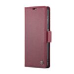 CaseMe Samsung Galaxy A15 4G / A15 5G Butterfly Buckle RFID Litchi Θήκη Βιβλίο - Wine Red