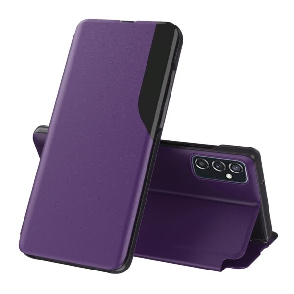 Tel1 Samsung Galaxy A33 5G Attraction Flip Holder Θήκη Βιβλίο - Purple