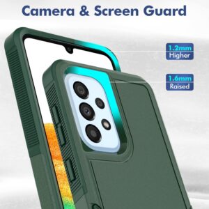 Forcell Samsung Galaxy A33 5G 2 in 1 Θήκη Σκληρή - Dark Green