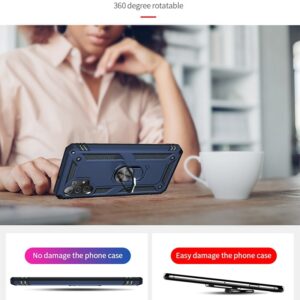 Forcell Samsung Galaxy A32 4G Shockproof Holder Θήκη Σκληρή - Blue