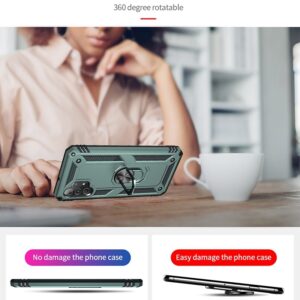 Forcell Samsung Galaxy A32 4G Shockproof Holder Θήκη Σκληρή - Green