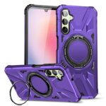 Forcell Samsung Galaxy A25 5G MagSafe Shockproof Holder Θήκη Σκληρή - Purple