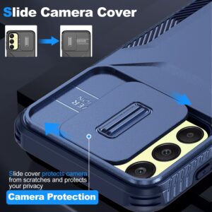 Forcell Samsung Galaxy A25 5G Sliding Camshield Θήκη Σκληρή - Blue
