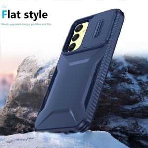 Forcell Samsung Galaxy A25 5G Sliding Camshield Θήκη Σκληρή - Blue