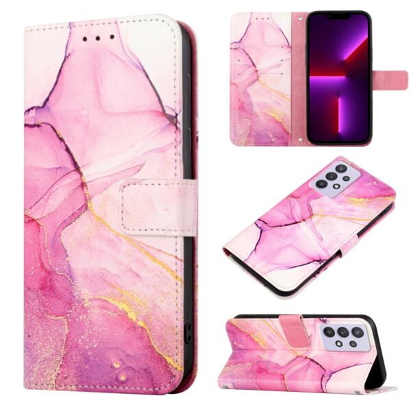 Tel1 Samsung Galaxy A32 4G Marble Pattern Flip Θήκη Βιβλίο με Σχέδιο