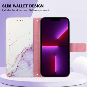Tel1 Samsung Galaxy A32 4G Marble Pattern Flip Θήκη Βιβλίο με Σχέδιο
