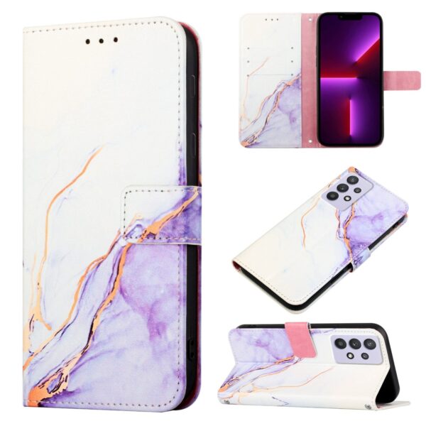 Tel1 Samsung Galaxy A32 4G Marble Pattern Flip Θήκη Βιβλίο με Σχέδιο