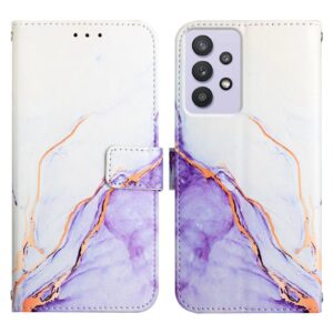 Tel1 Samsung Galaxy A32 4G Marble Pattern Flip Θήκη Βιβλίο με Σχέδιο