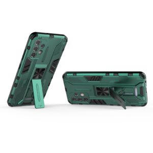 Forcell Samsung Galaxy A32 4G Supersonic Shockproof with Holder Θήκη Σκληρή - Green