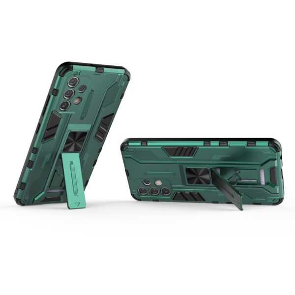 Forcell Samsung Galaxy A32 4G Supersonic Shockproof with Holder Θήκη Σκληρή - Green
