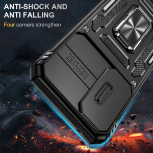 Forcell Samsung Galaxy A35 5G / A55 5G Armor Camera Shield with Stand Θήκη Σκληρή - Black