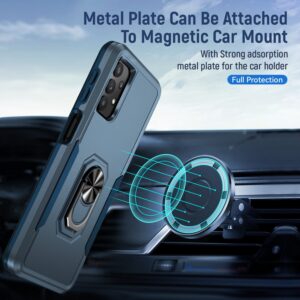 Forcell Samsung Galaxy A32 5G Pioneer Armor Holder Θήκη Σκληρή - Blue