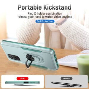 Forcell Samsung Galaxy A32 5G Pioneer Armor Holder Θήκη Σκληρή - Green