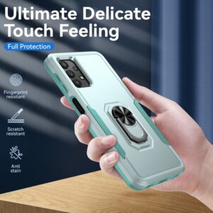 Forcell Samsung Galaxy A32 5G Pioneer Armor Holder Θήκη Σκληρή - Green