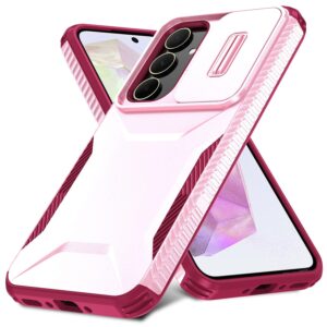 Forcell Samsung Galaxy A35 5G Sliding Camshield Θήκη Σκληρή - Pink