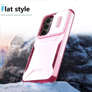 Forcell Samsung Galaxy A35 5G Sliding Camshield Θήκη Σκληρή - Pink