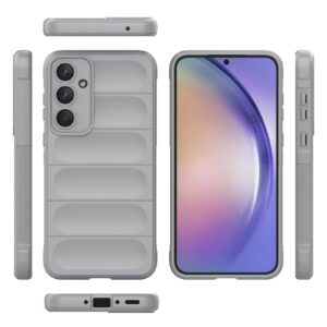 Forcell Samsung Galaxy A35 5G Magic Shield Θήκη Σιλικόνης - Grey