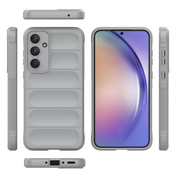 Forcell Samsung Galaxy A35 5G Magic Shield Θήκη Σιλικόνης - Grey