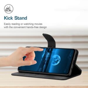 Tel1 TCL 40 NxtPaper 4G / TCL 50 SE Stitching Embossed Θήκη Βιβλίο - Black