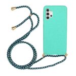 Forcell Samsung Galaxy A32 5G Wheat Straw Material Θήκη Σιλικόνης - Green