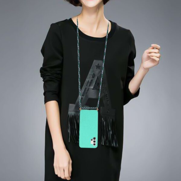 Forcell Samsung Galaxy A32 5G Wheat Straw Material Θήκη Σιλικόνης - Green