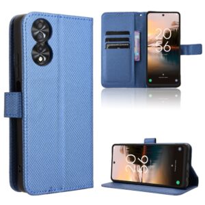 Tel1 TCL 40 NXTpaper 4G Diamond Texture Θήκη Βιβλίο - Blue